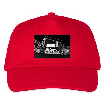 Drive Through - Kinder Basecap - Rot - Vorne