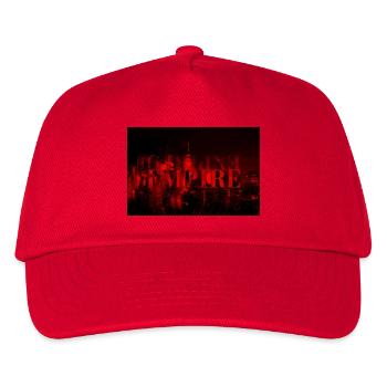 EXPIREDEMPIRE_RED - Kids’ Baseball Cap - red - Front