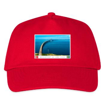 Danish-Swedish Tunnel Dream & Party in Bro - Kids’ Baseball Cap - red - Front