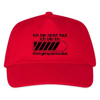Energie - Kinder Basecap - Rot - Vorne
