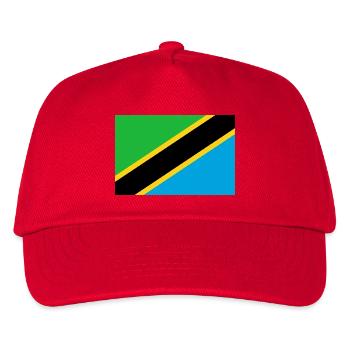 Tanzanie - Casquette de baseball Enfant - rouge - Devant