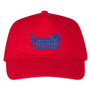 Le tableau périodique des éléments - Casquette de baseball Enfant - rouge - Devant