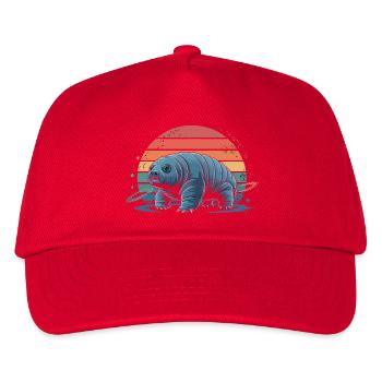 Imaginative Space Dog - Kids’ Baseball Cap - red - Front