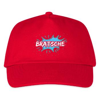 Geschenk für Bratsche - Kinder Basecap - Rot - Vorne