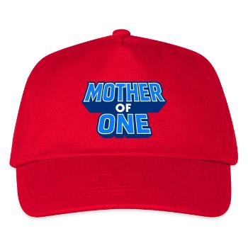 Mother of One - Kids’ Baseball Cap - red - Front