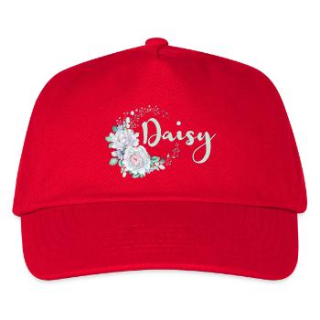 For Daisy - Kids’ Baseball Cap - red - Front