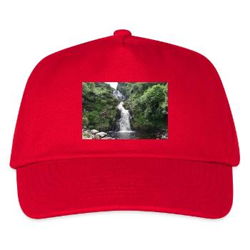 Cascade de la Forêt d’Émeraude - Casquette de baseball Enfant - rouge - Devant