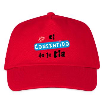 Auntie's pampered - Kids’ Baseball Cap - red - Front