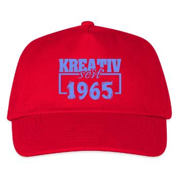 1965 - Kinder Basecap - Rot - Vorne