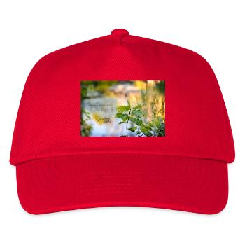 fabiolous world goldig - Kinder Basecap - Rot - Vorne
