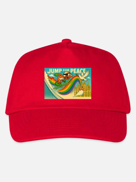Fun Sport Shirt - Kinder Basecap - Rot