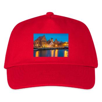 Wismar le soir - Casquette de baseball Enfant - rouge - Devant