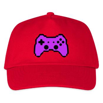 Retro Gamepad Controller Gamer - Kids’ Baseball Cap - red - Front