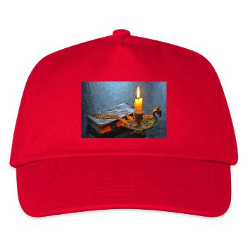 Candlelit Antiquarian Aura - Kids’ Baseball Cap - red - Front