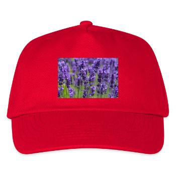 Paysage onirique du champ de lavande - Casquette de baseball Enfant - rouge - Devant