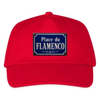 Place du Flamenco - Casquette de baseball Enfant - rouge - Devant