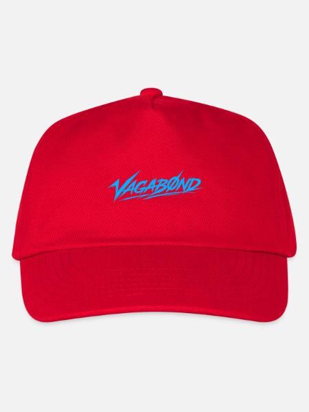 VAGABØND - Kinder Basecap - Rot