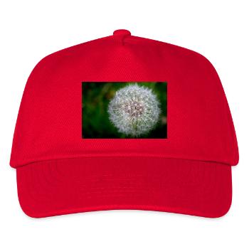 Dandelion - Close-up - Kids’ Baseball Cap - red - Front