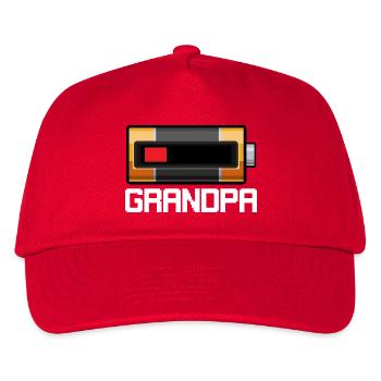 Retro Pixel Kamera Gadget - Kinder Basecap - Rot - Vorne