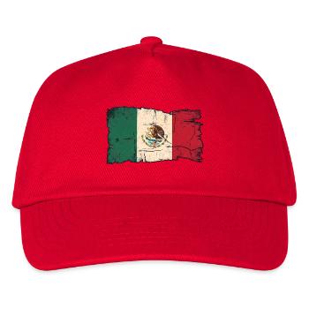 Mexican Flag - Kids’ Baseball Cap - red - Front