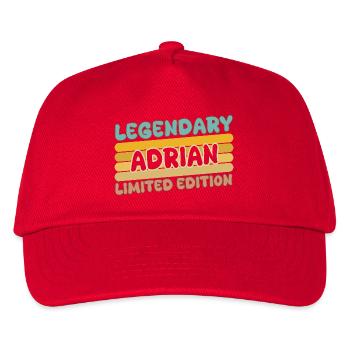 Legendary Adrian - Kids’ Baseball Cap - red - Front