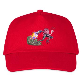 Flamejet Snail Robo Drive - Kinder Basecap - Rot - Vorne