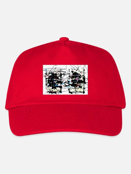 geordneter_befund - Kinder Basecap - Rot