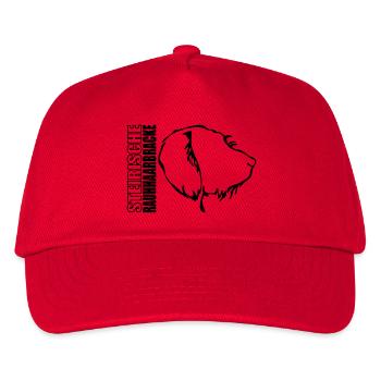 Chien à poil Styrian grossier PROFIL - Casquette de baseball Enfant - rouge - Devant