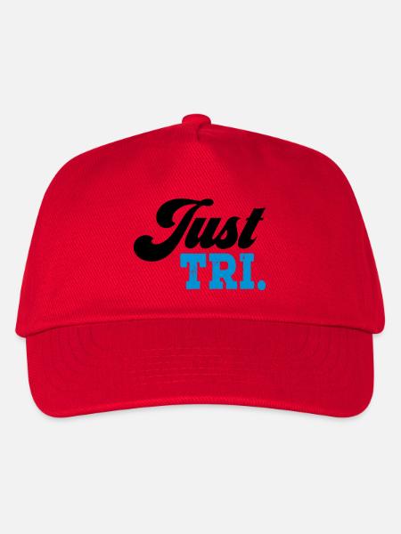 Triathlon - Kinder Basecap - Rot