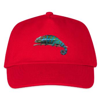 Caméléon - Casquette de baseball Enfant - rouge - Devant