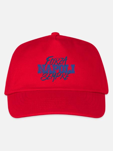 Forza Napoli Sempre - Kinder Basecap - Rot