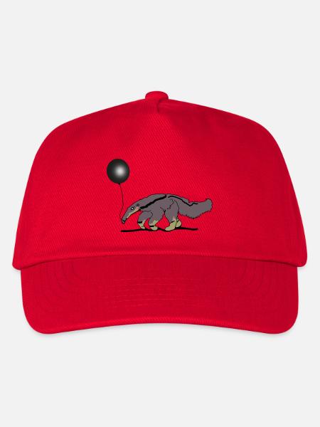 Ameisenbär - Kinder Basecap - Rot