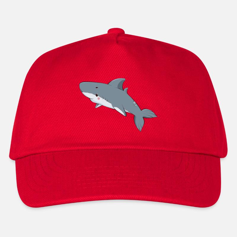 Hai - Kinder Basecap - Rot