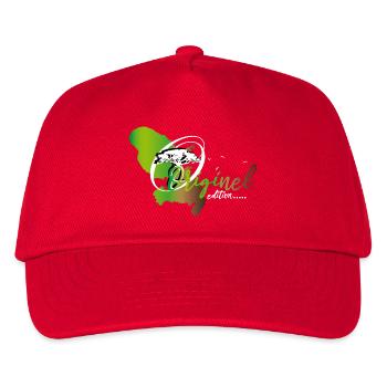 ORIGINALAUSGABE MARTINIQUE - Kinder Basecap - Rot - Vorne