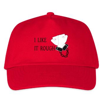 I Like it Rough - Kids’ Baseball Cap - red - Front