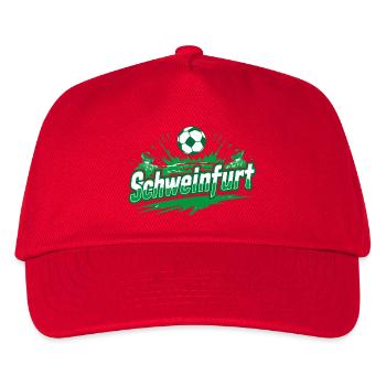 Produits dérivés du football de Schweinfurt - Casquette de baseball Enfant - rouge - Devant