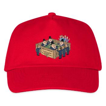 Lobbyist petting zoo - Kids’ Baseball Cap - red - Front