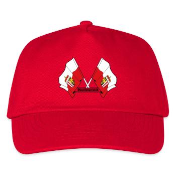 Upper Austria Flags with Name - Kids’ Baseball Cap - red - Front
