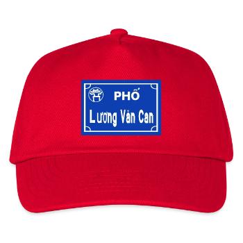 Strassen Schild hanoi Vietnam  - Kinder Basecap - Rot - Vorne