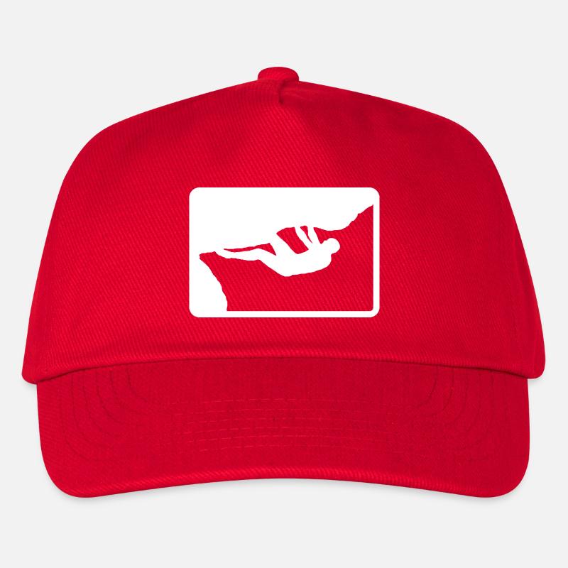 Outdoor Boulderer - Kinder Basecap - Rot