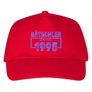 Jungeselle 1995 - Kinder Basecap - Rot - Vorne