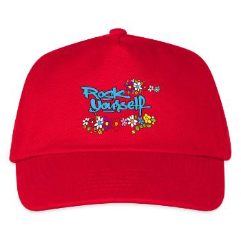 Rock Yourself - Kids’ Baseball Cap - red - Front
