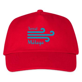 Welcome to Malaga 4: Terral - Kids’ Baseball Cap - red - Front