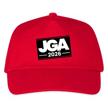 Jga 2026 Junggesellenabschied - Kinder Basecap - Rot - Vorne