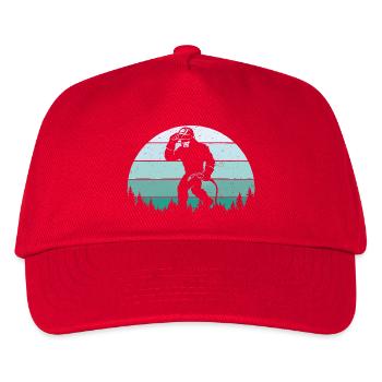 Bigfoot-Schweißer – Schweißer und Metallarbeiter Sasquatch - Kinder Basecap - Rot - Vorne