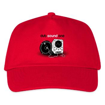 dub sound one - Casquette de baseball Enfant - rouge - Devant