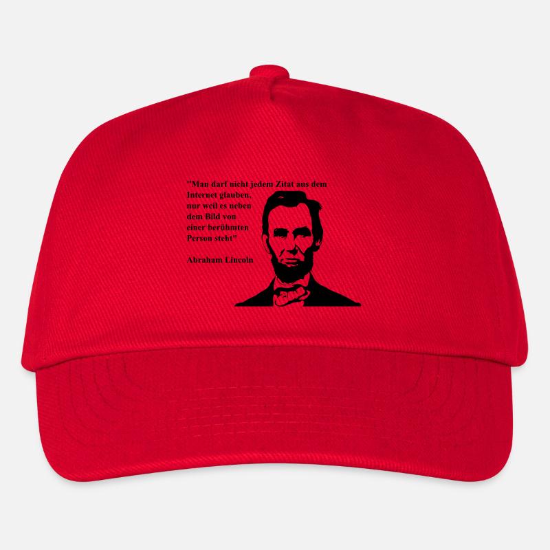Lincoln - Kinder Basecap - Rot