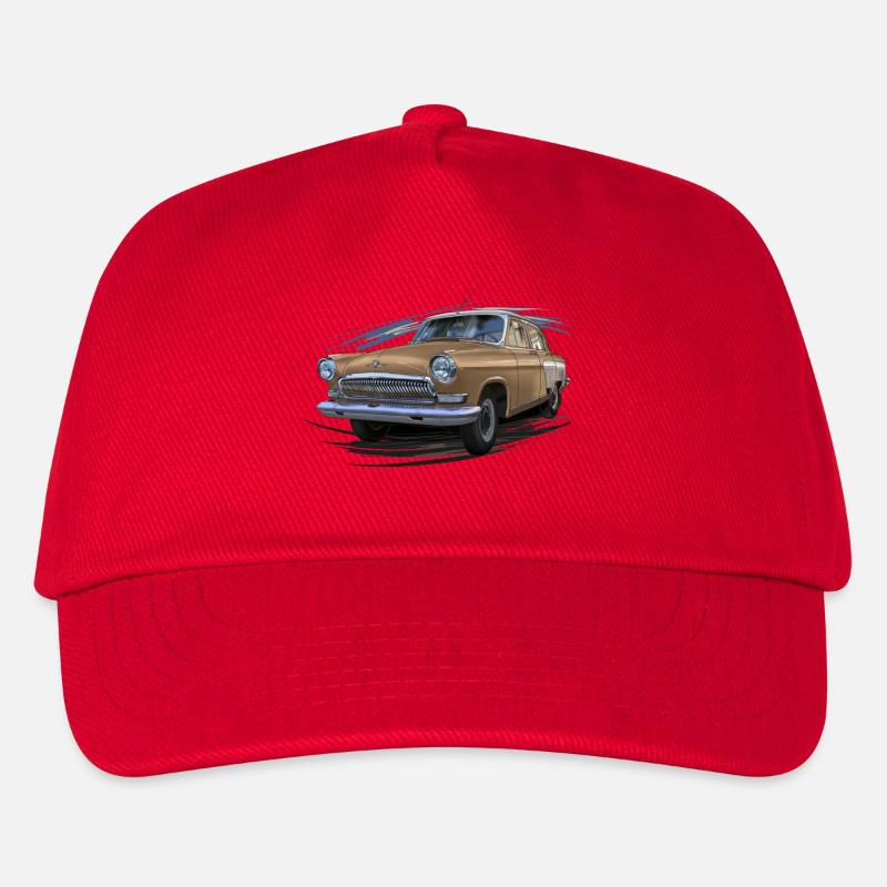Wolga - Kinder Basecap - Rot