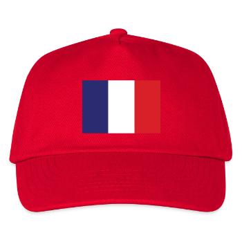 France flag - Kids’ Baseball Cap - red - Front