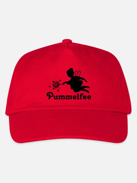 elfe_fee_pummelfee - Kinder Basecap - Rot
